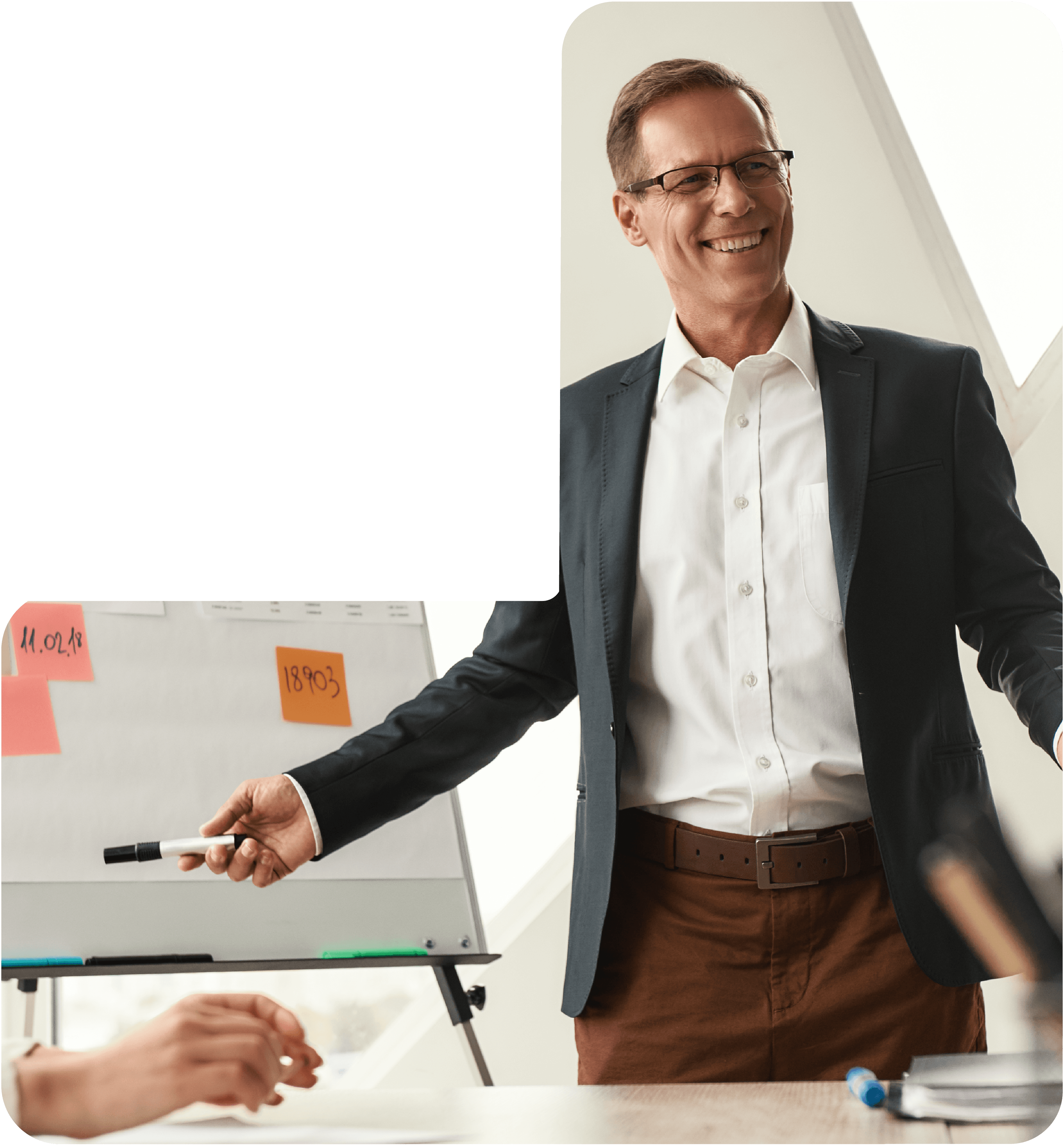 Profissionais a planear o crescimento da empresa com a SCORING